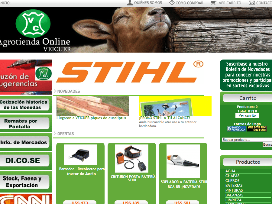 agrotienda veicuer