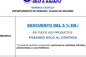 Barraca Castillo