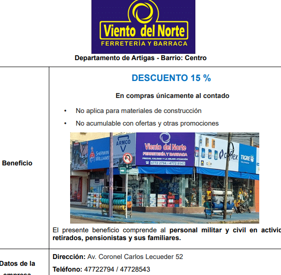 ferreterias en artigas uruguay donde comprar herramientas y materiales de construccion