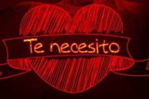 TE NECESITO